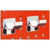 Sealey TTS24 Pipe Bracket Ø60mm Pack of 2