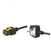 6051.2048 Przewód zasilający V-LOCK 13A UK IEC C19 prosty