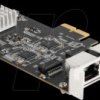 81261 PCI Express x2 Card to 2 x RJ45 5 Gigabit LAN RTL8126