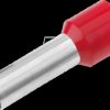 187010 Aderendhülse isoliert 1,0 mm²/12 mm, verzinnt, rot, 100er Pack