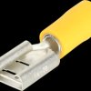 F603951D blade receptacles - 9.5 x 1.2, 4 - 6 mm², partially insulated, y