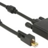 Kabel DisplayPort DisplayPort 1.2 Delock 83726 83726, Mini DisplayPort do DVI 24+1pin., 2 m