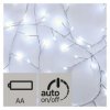Lampki choinkowe XMAS ZYK 0,9W 100LED 2,4m IP20 zimny biały D3FC01