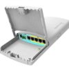 Router Rb960pgs-Pb, 5X Rj45 1000Mb/S, 1X Sfp, 4X Poe Mikrotik Powerbox Pro