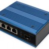 Ethernet switch, unmanaged, 4 ports, 100 Mbit/s, 12-48 VDC, DN-651130