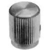 Button, cylindrical, Ø 31.75 mm, (H) 15.88 mm, natural, for rotary switch, 9-1437621-4