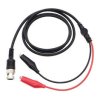 Y101 1szt. 1,1M 50Ω Czysty miedziany kabel testowy BNC do klipu krokodylka Oscyloskop linii testowej Q9