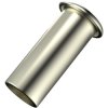 Tubular rivet, natural, hole Ø 2.5 mm, L 9 mm, brass, for wall thickness 0.3 mm, DIN 7340, 019.87.093