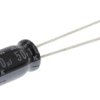 Kondensator 10μF 50V dc Radialny, Otwór przelotowy Rubycon roztaw: 2mm 5 (Dia.) x 11mm
