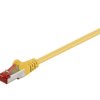 Kabel Patchcord CAT 6 S/FTP PIMF RJ45/RJ45 2m żółty