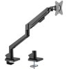 Uchwyt do monitora pojedynczego ze sprężyną gazową, czarny 70813