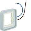 W.1 Ramka 1-kr z podświetleniem niebieskim 230V 0,5 mA do adaptera n/t, IP55 WNA697