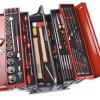 Zestaw narzędzi RS PRO Zestaw narzędzi Dłuto, Obcinaki, Szczelinomierze, Młotek, Klucze sześciokątne, Nóż, Szczypce,