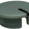 Front cap, with line, dust gray, KKS, for rotary knobs size 16, A4116108