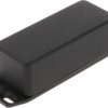 Aluminum die cast enclosure, (L x W x H) 93 x 39 x 31 mm, black (RAL 9005), IP65, 1590WAFLBK
