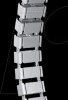 KAB0065 Cable channel, flexible, 800 x 68 mm (18 joints), silver