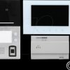 232 585 Video door phone for 2-family house, with access control