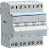 Modułowy przełącznik instalacyjny I-0-II 4P 40A 400VAC Hager SFT440