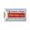 Moduł wyświetlacza e-Paper E-Ink 2,36" 296x168 4-kolorowy (G) - Waveshare 23151