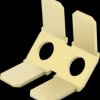 Faston plug, 6.35 x 0.81 mm, uninsulated, angled, 41617