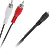 Kabel JACK 3,5 - 2 x RCA 1,2m