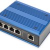 Ethernet switch, unmanaged, 4 ports, 1 Gbit/s, 12-48 VDC, DN-651118
