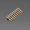 Adafruit Through Hole Inline Pogo Pin Header - 9 Pins with 0.1