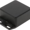 Aluminum die cast enclosure, (L x W x H) 51 x 51 x 25 mm, black (RAL 9005), IP54, 1590LLBFLBK