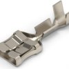 Uninsulated flat plug sleeve, 6.35 x 0.81 mm, 0.2 to 0.51 mm², AWG 24 to 20, steel, nickel-plated, 2178438-1