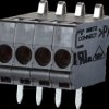 SL30304HBNN Spring-loaded terminal block, 4-pole, Ø 0.08 - 1.5 mm, RM 3.5