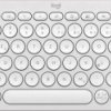920-011796 Wireless keyboard, Bluetooth, white, Win/Mac/Android