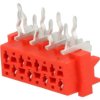 Micro-MaTch gniazdo żeńskie 8-pin THT na PCB Układ 2x4 7-215460-8