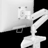 45-682-290 Ergotron LX Pro monitor arm, standard clamp, white