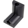 TruComponents 41044 Clip 1226937 Ø6.70mm corner fitting Blk 1pcs