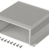 Aluminum enclosure kit, (L x W x H) 105 x 100 x 48 mm, natural, IP40, 97418100.HMT1