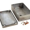 Obudowa Aluminium odlewane 1590 160 mm 260 mm wys. zew. 90.5 mm Hammond IP66 IK08 Naturalny Naturalny