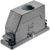 Grommet housing, size 24B, die-cast aluminum, 1 x M40, straight, central locking, IP65/IP68/IP6K9K, 19405241483