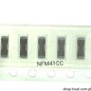NFM41CC471R2A3L Filter EMI 470pF 300 mA 100 V SMD MURATA