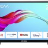 Dyon SMART 24 VX Telewizor LCD 60 cm 24 cal EEK F (A - G) DVB-T2, DVB-C, DVB-S2, HD ready, Smart TV, WLAN, CI+ czarny
