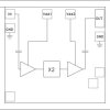 x2 Active Multiplier Chip, 32 - 46 GHz Fout
