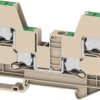 Through terminal block, snap-in, 6.0 mm², 41 A, 8 kV, dark beige, 3037440000