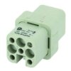 Wkładka złącza dużej mocy 8-pinowe Amphenol Industrial 10A Żeński