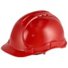 Hełm ochronny przemysłowy HELIUS czerwony STALCO S-42069