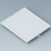 Front plate, PC, (W x H) 49 x 42 mm, gray, B6802100