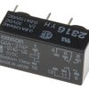 Przekaźnik sygnału, 5V dc, 1 A, DPDT, 2-polowy, montaż PCB, Omron G6A