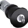 Przycisk bezpieczeństwa kluczykowy grzybkowy 40mm 1Z+1R - 1Z - 1R 24 ... 300 V czarny CE4K1-10B-11 1SFA619552R1076