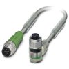 Przewód czujnik-siłownik ze złączem Złącze M12 liczba rdzeni 5 długość 300mm Rodzaj A Męskie Złącze B Złącze M12