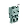 WAGO 769-106 1-conductor Female Plug Codable Straight 6-pole Grey