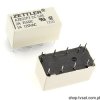AZ832P2-2C-5DE Relay 5VDC 1A Coil 250R DPDT THT ZETTLER