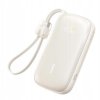 Powerbank Baseus EnerFill FC21 20000 mAh 22,5 W USB-A USB-C beżowy z odłączanym kablem Lightning